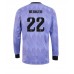 Cheap Real Madrid Antonio Rudiger #22 Away Football Shirt 2022-23 Long Sleeve